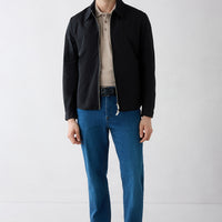 Koyu Mavi  7 Drop Slim Fit Dar Kesim 5 Cep Denim Pantolon