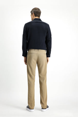  Açık Bej Regular Fit Standart Kesim 4 Mevsim Esnek Chino Spor Pantolon