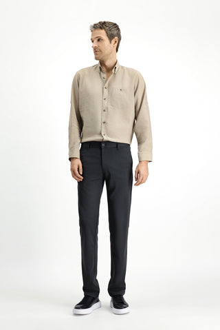  Koyu Antrasit Relaxed Fit Rahat Kesim 4 Mevsim Esnek Chino Spor Pantolon