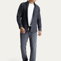Light Mink Regular Fit Standard Cut Lycra Denim Pants