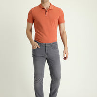 Mid Grey Super Slim Fit Extra Narrow Cut Lycra Denim Trousers