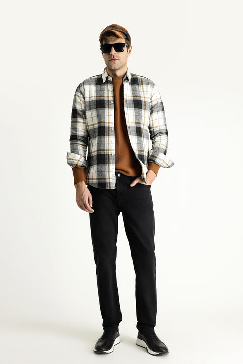 Siyah Super Slim Fit Eksra Dar Kesim Likralı Denim Pantolon