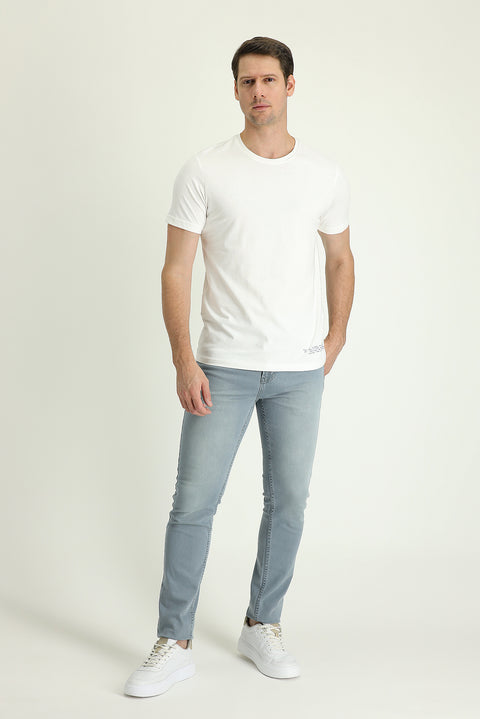 Indigo Super Slim Fit Extra Narrow Cut Stretch Denim Pants