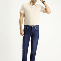 Indigo Super Slim Fit Extra Narrow Cut Stretch Denim Pants