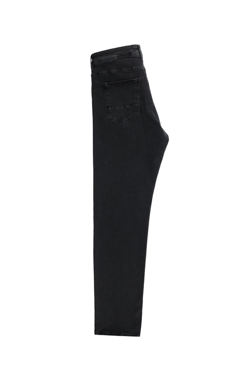 Medium Anthracite Regular Fit Standard Cut Stretch Denim Jeans