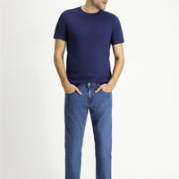 Light Blue Slim Fit Stretch Denim Jeans