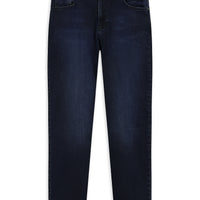 Dark Navy Relaxed Fit Stretch Denim Jeans
