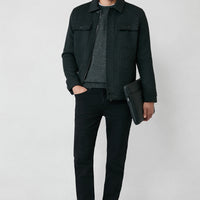 Siyah Relaxed Fit Rahat Kesim Pamuklu Likralı Esnek 4 Mevsim Denim Pantolon