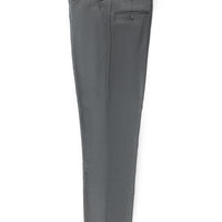 Light Gray 4-Drop Relaxed Fit Classic Fabric Trousers