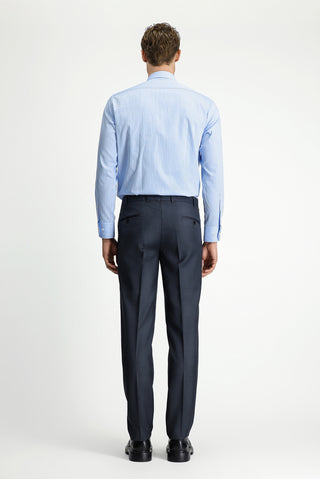  Koyu Füme 6 Drop Regular Fit Standart Kesim Klasik Kumaş Pantolon