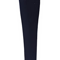 Medium Navy 6 Drop Regular Fit Standard Cut Lycra Classic Fabric Trousers
