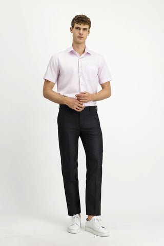 Koyu Füme 4 Drop Relaxed Fit Rahat Kesim Yünlü Klasik Kumaş Pantolon