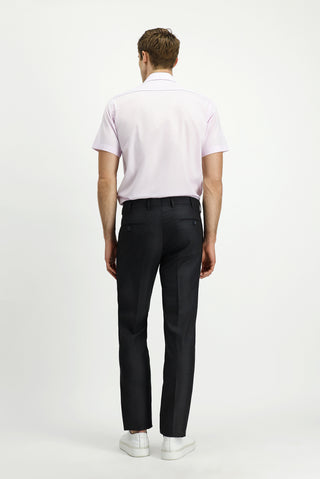  Koyu Füme 4 Drop Relaxed Fit Rahat Kesim Yünlü Klasik Kumaş Pantolon