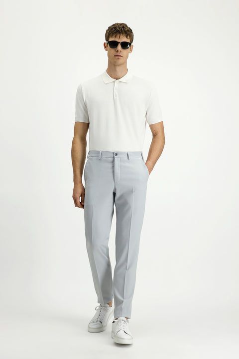 Stone 6 Drop Regular Fit Standard Cut Lycra Classic Fabric Trousers