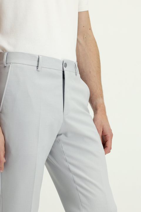 Stone 6 Drop Regular Fit Standard Cut Lycra Classic Fabric Trousers
