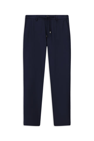  Orta Lacivert 6 Drop Regular Fit Standart Kesim Beli Lastikli İpli Spor Pantolon