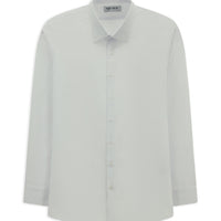 White Long Sleeve Slim Fit Classic Collar Cotton Easy-Iron Shirt
