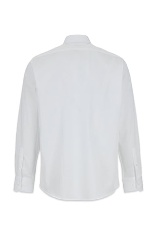  Beyaz Uzun Kol Regular Fit Non Iron Ütü Gerektirmeyen %100 Pamuk Klasik Gömlek