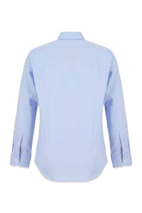 Light Blue Long Sleeve Non Iron Slim Fit Shirt