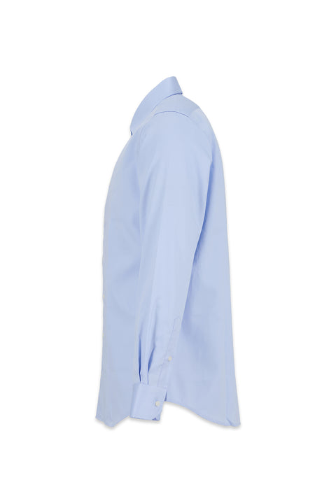 Light Blue Long Sleeve Non Iron Slim Fit Shirt