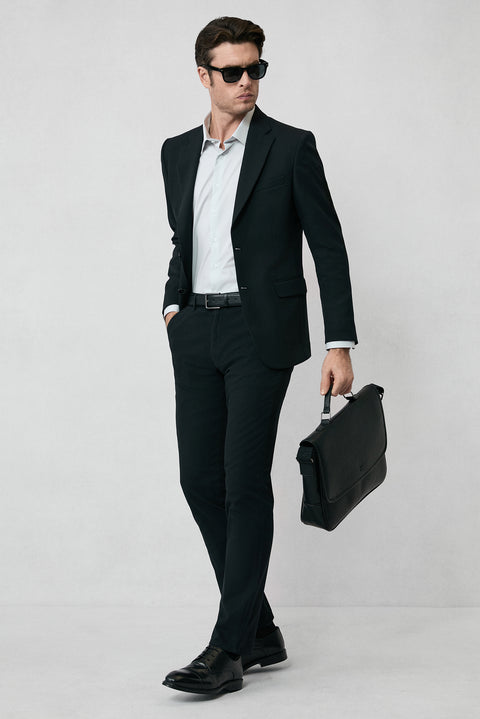 Light Grey Long Sleeve Slim Fit 100% Cotton Four Seasons Easy Iron Breathable Men's Easy Care Classic Shirt