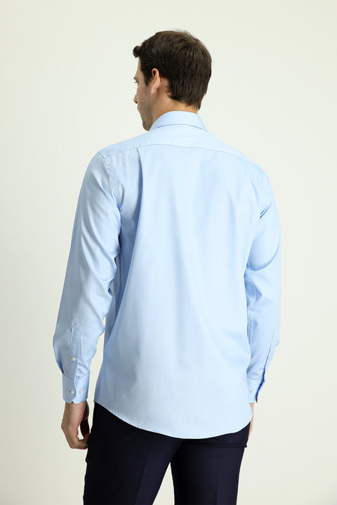 Light Blue Long Sleeve Shirt