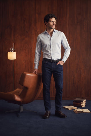  Orta Gri Uzun Kol Slim Fit Dar Kesim Pamuklu Non Iron Ütü Gerektirmeyen Saten Klasik Gömlek