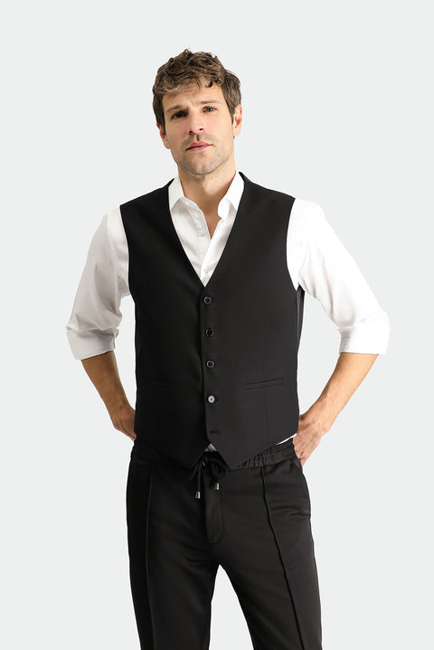 Black Classic Vest