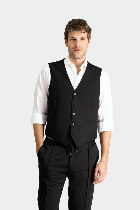 Black Classic Vest