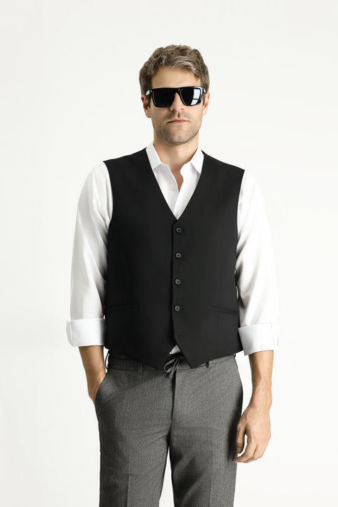 Black Classic Vest