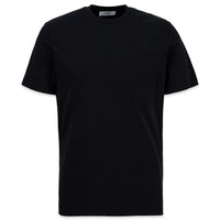 Siyah Bisiklet Yaka Regular Fit %100 Pamuk Basic Tişört