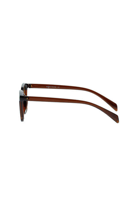 Medium Brown Men's Sunglasses with UV400 Protection