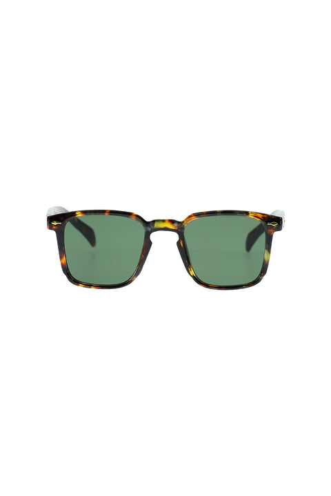 Black UV400 Protected Bone Frame Men's Sunglasses