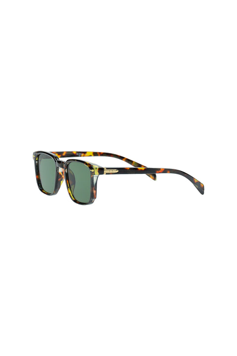 Black UV400 Protected Bone Frame Men's Sunglasses