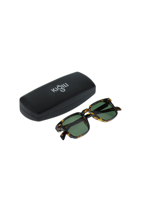 Black UV400 Protected Bone Frame Men's Sunglasses