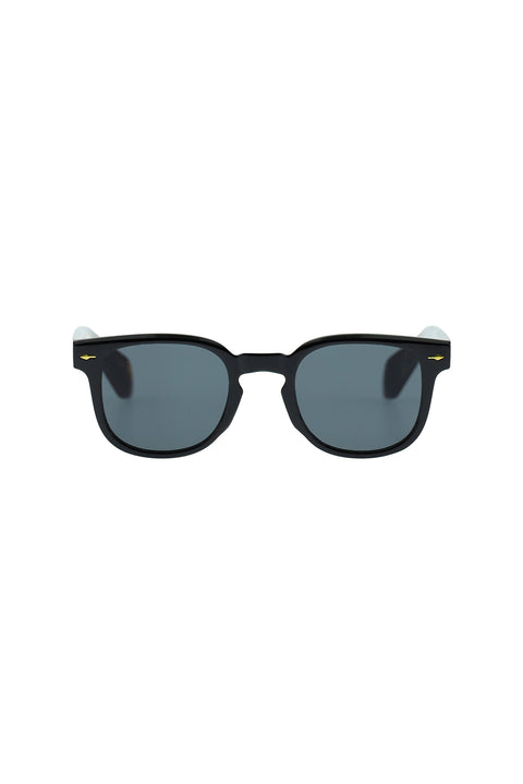 Black UV400 Protected Bone Frame Men's Sunglasses