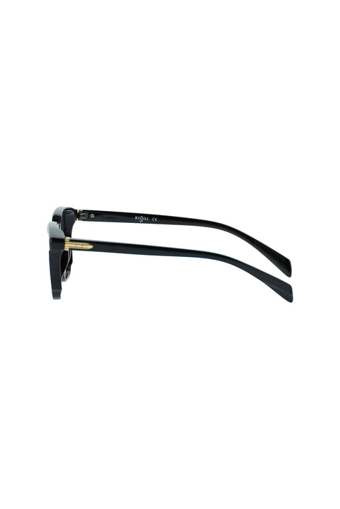 Black UV400 Protected Bone Frame Men's Sunglasses