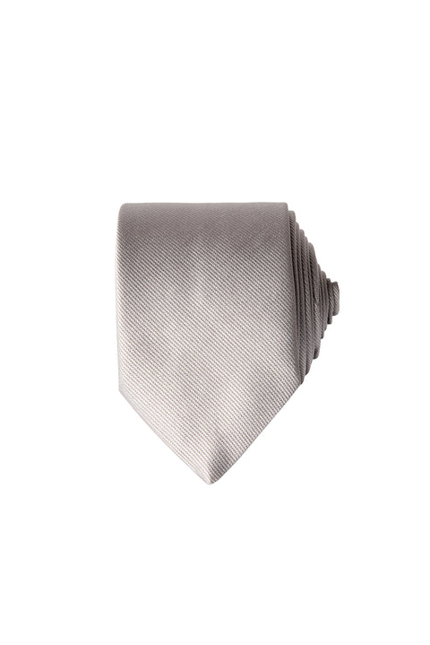 Medium Grey Plain Tie