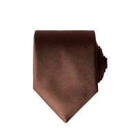 Medium Coffee Plain Tie