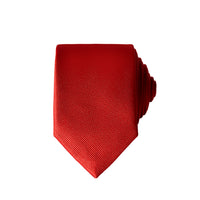 Dark Red Plain Tie