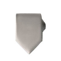 Medium Grey Plain Tie