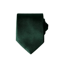 Dark Green Plain Tie