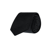 Black Patterned Tie