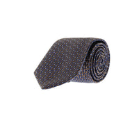 Medium Brown Patterned Tie