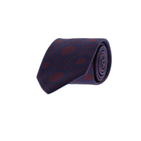 Dark Burgundy Patterned Tie