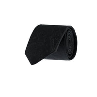 Black Patterned Tie