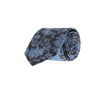 Dark Brown Patterned Tie