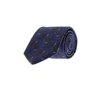 Dark Navy Patterned Tie