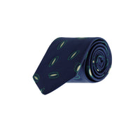 Light Navy Patterned Tie
