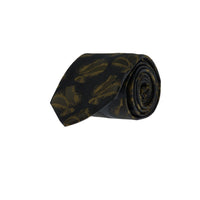 Mustard Patterned Tie